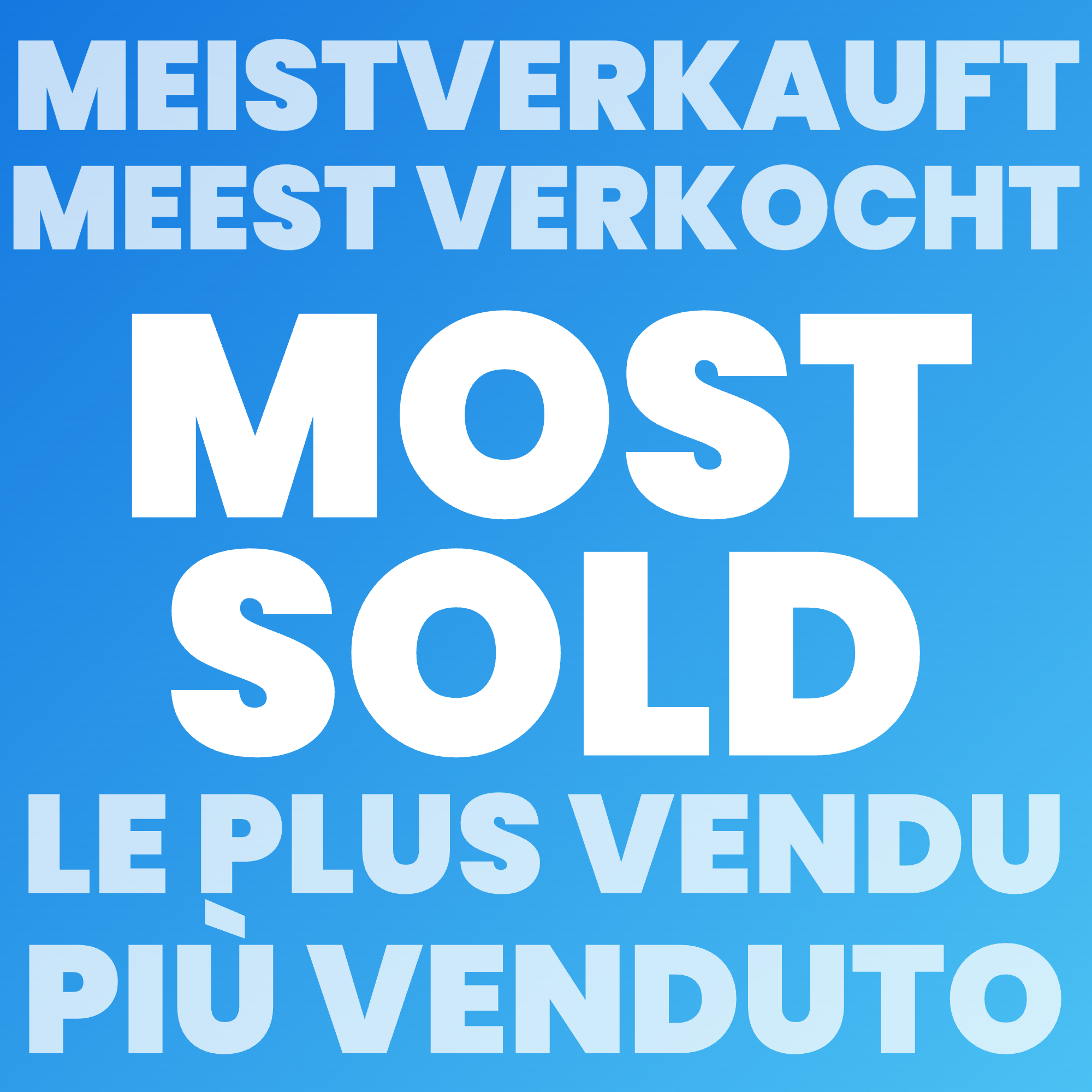 MOST SOLD