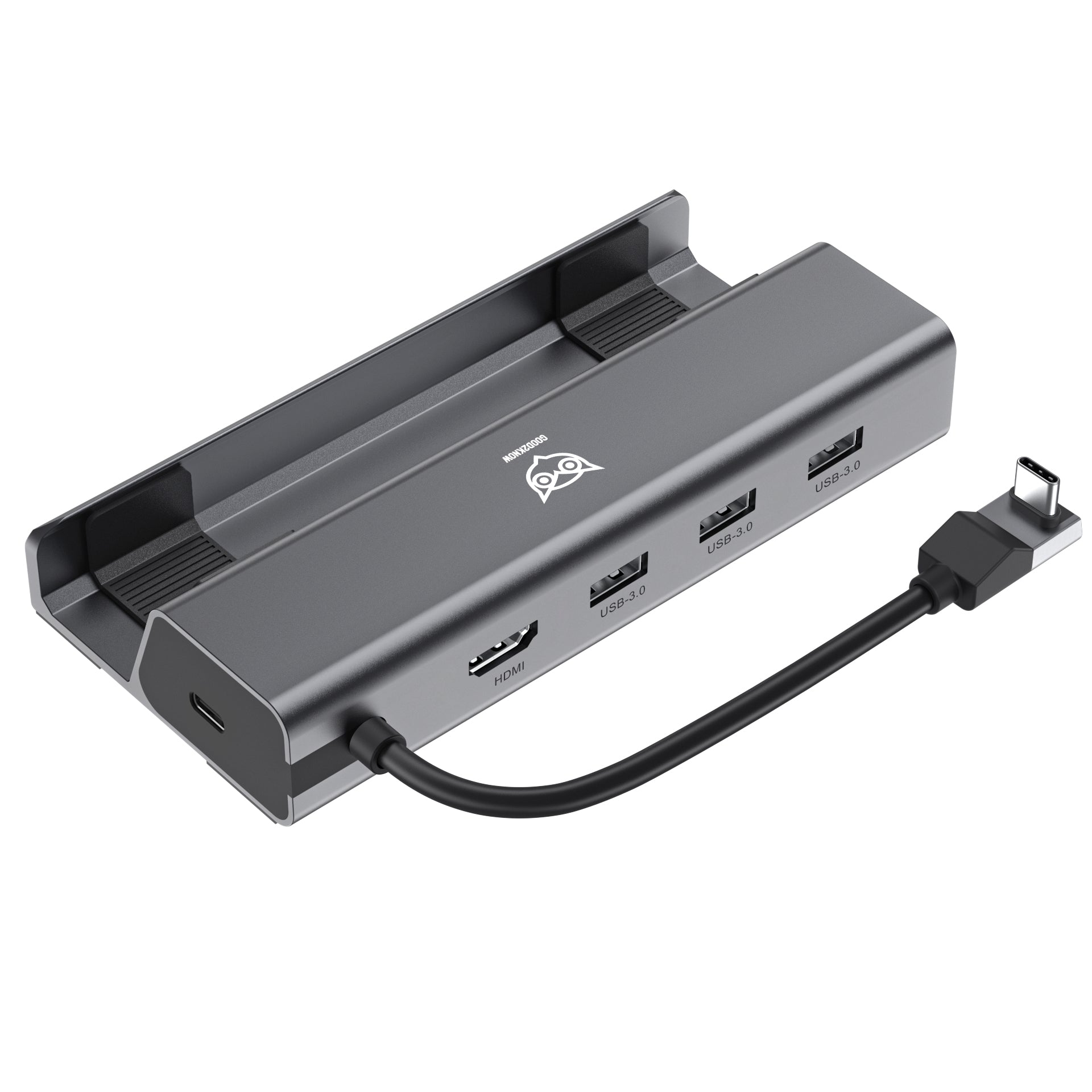 Steam Deck Dock 5 in 1 - Rog Ally Dock - 4K HDMI - Multifunctioneel Docking station voor valve Steam Deck console, switch, ipad